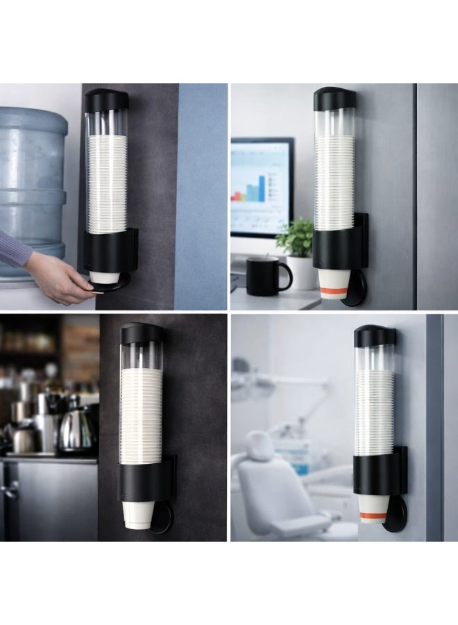 Large Magnetic Single Cup Holder with Strong Magnet, Double Tape & Screws – Secure Mount for Water Coolers & Offices - Image 2